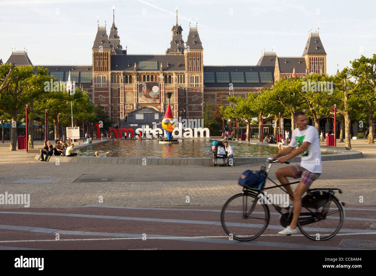 Rijksmuseum Amsterdam, le musée des Pays-Bas Banque D'Images