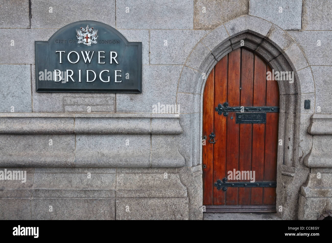 Londres : Fragment de Tower Bridge Banque D'Images