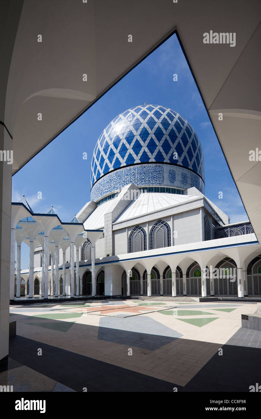 Masjid Sultan Salahuddin Abdul Aziz Shah, Shah Alam, en Malaisie Banque D'Images