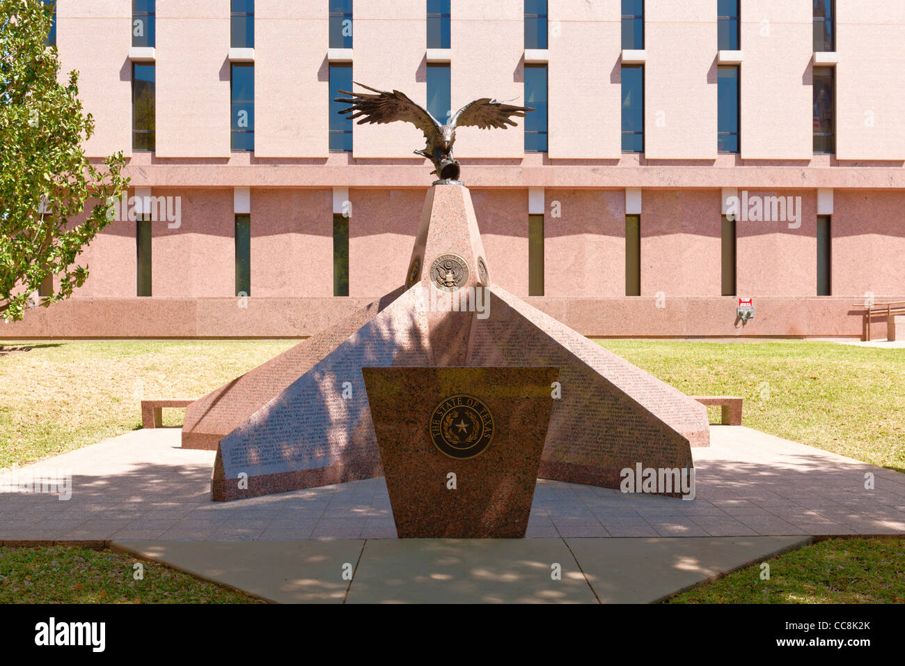 Korean War Veterans Memorial, Austin, TX Banque D'Images