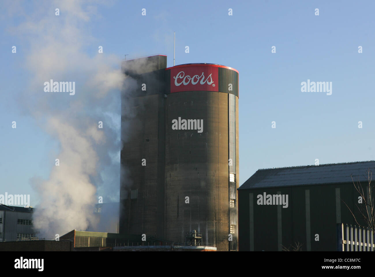 Molson Coors brewery Burton Banque D'Images