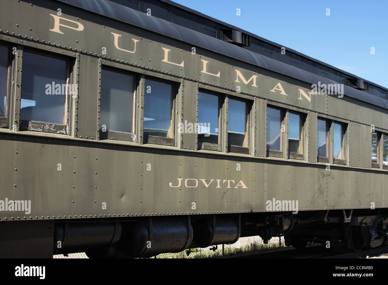Wagon Pullman nommé Jovita. Banque D'Images