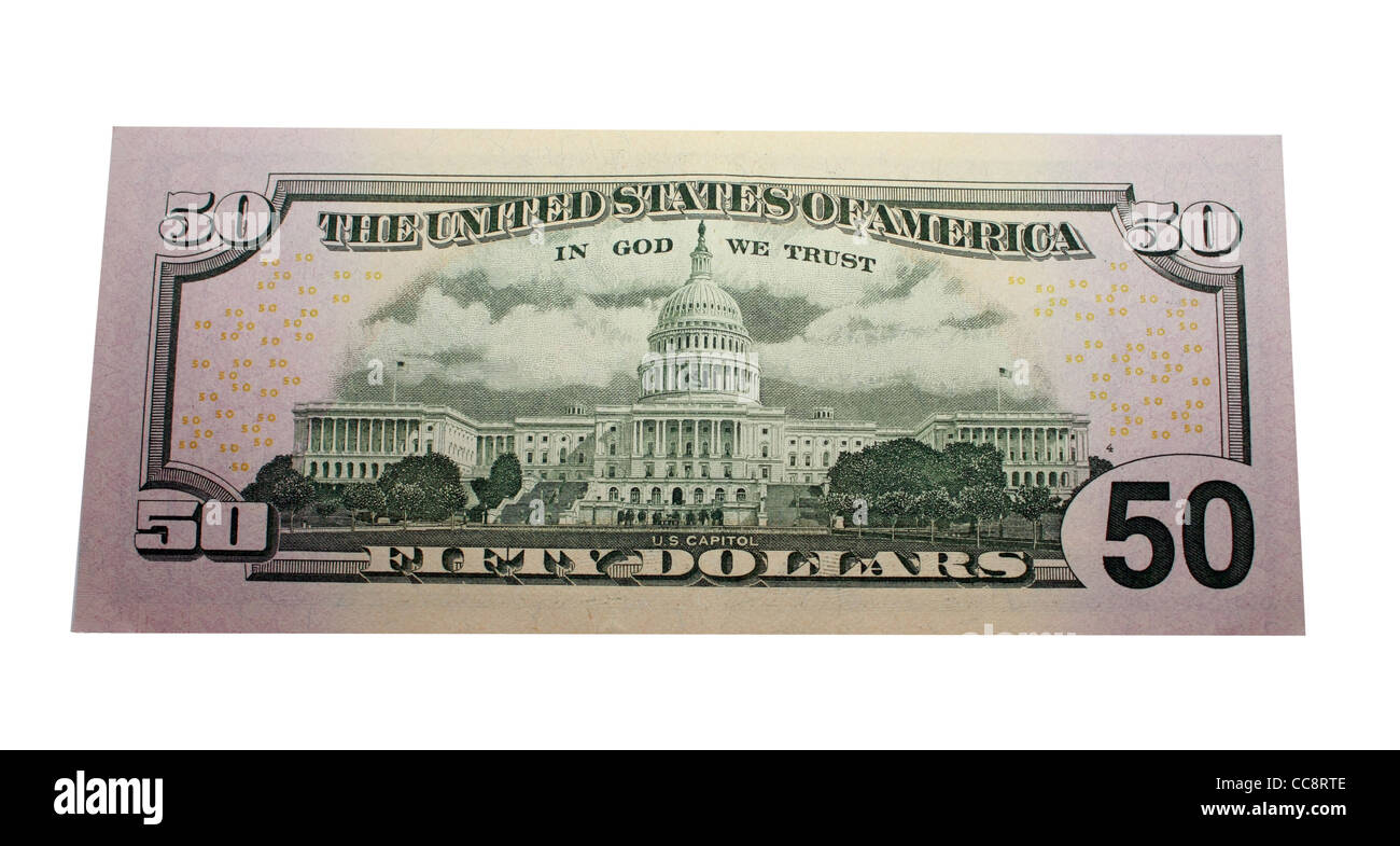 50 Fifty Dollar Dollars Bill Banque D Image Et Photos Alamy