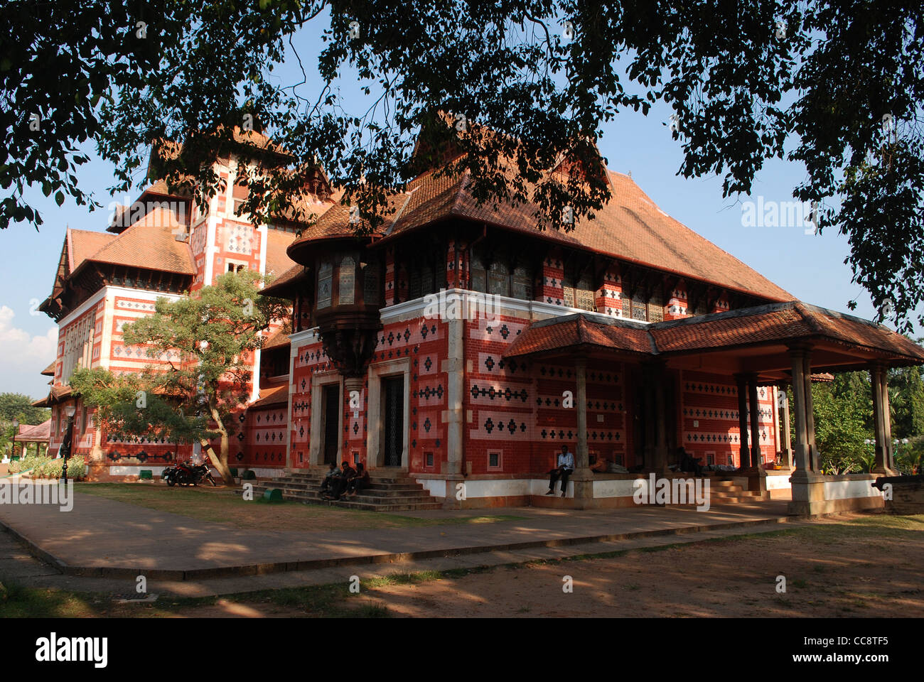 Napier museum ; un musée dans la ville de Trivandrum govt,Kerala, Inde Banque D'Images