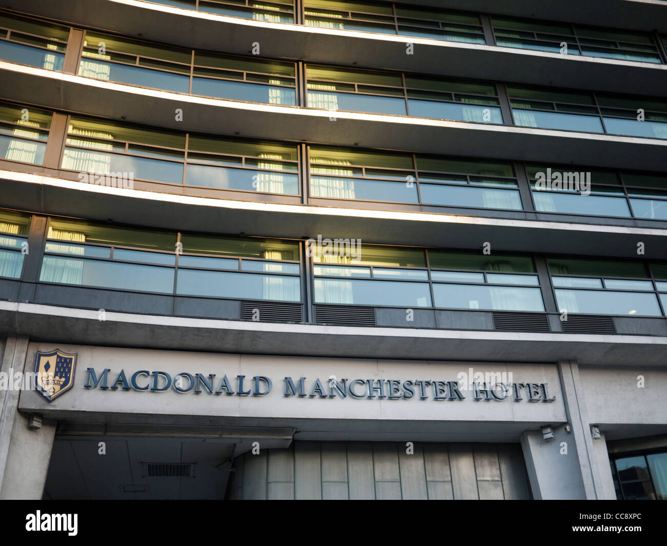 Macdonald Manchester Hotel London Road Manchester England UK Banque D'Images