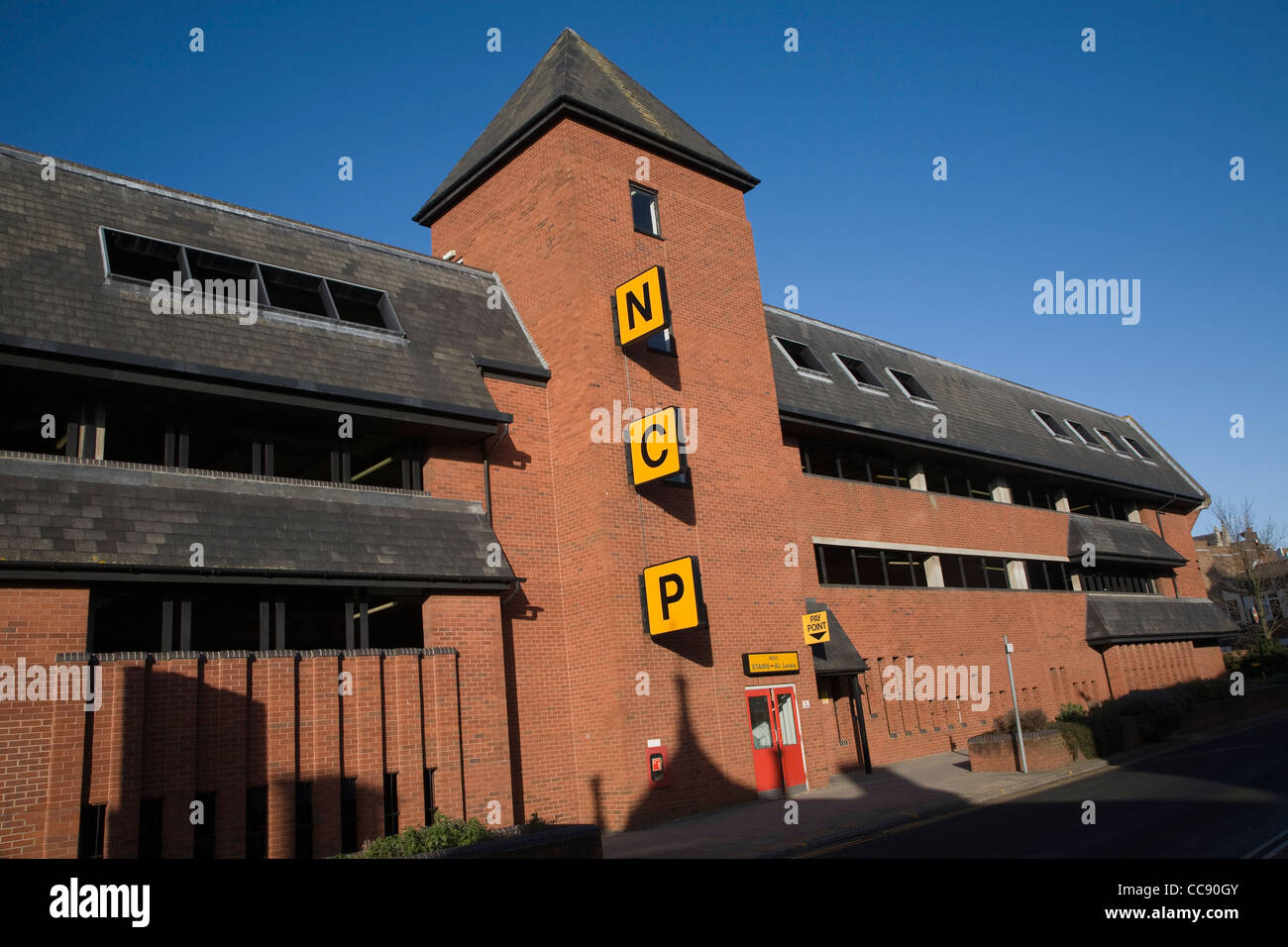 Parking NCP Foundation Street Ipswich Banque D'Images