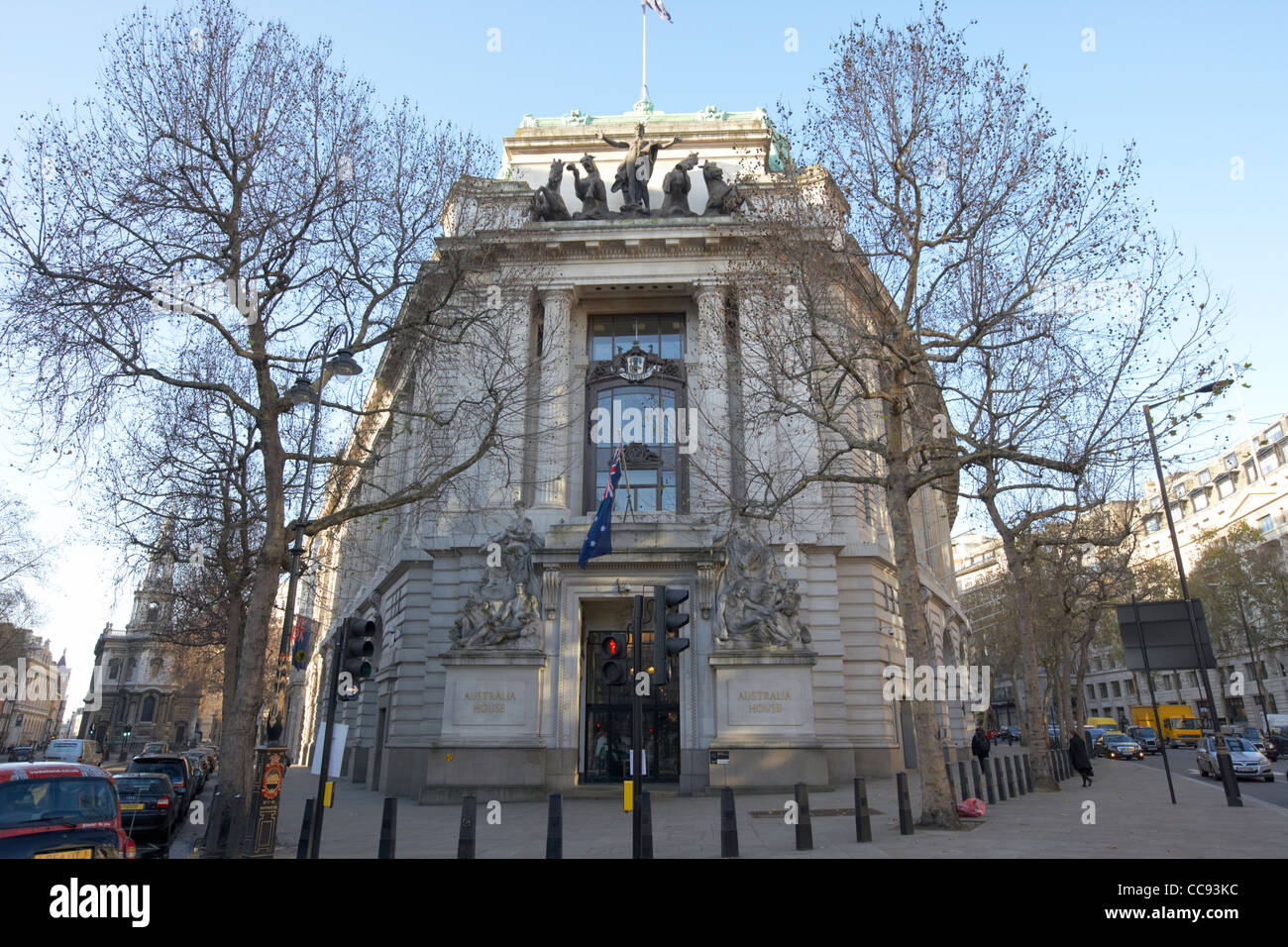 L'Australie chambre accueil à la haute commission de l'Australie London England uk united kingdom Banque D'Images