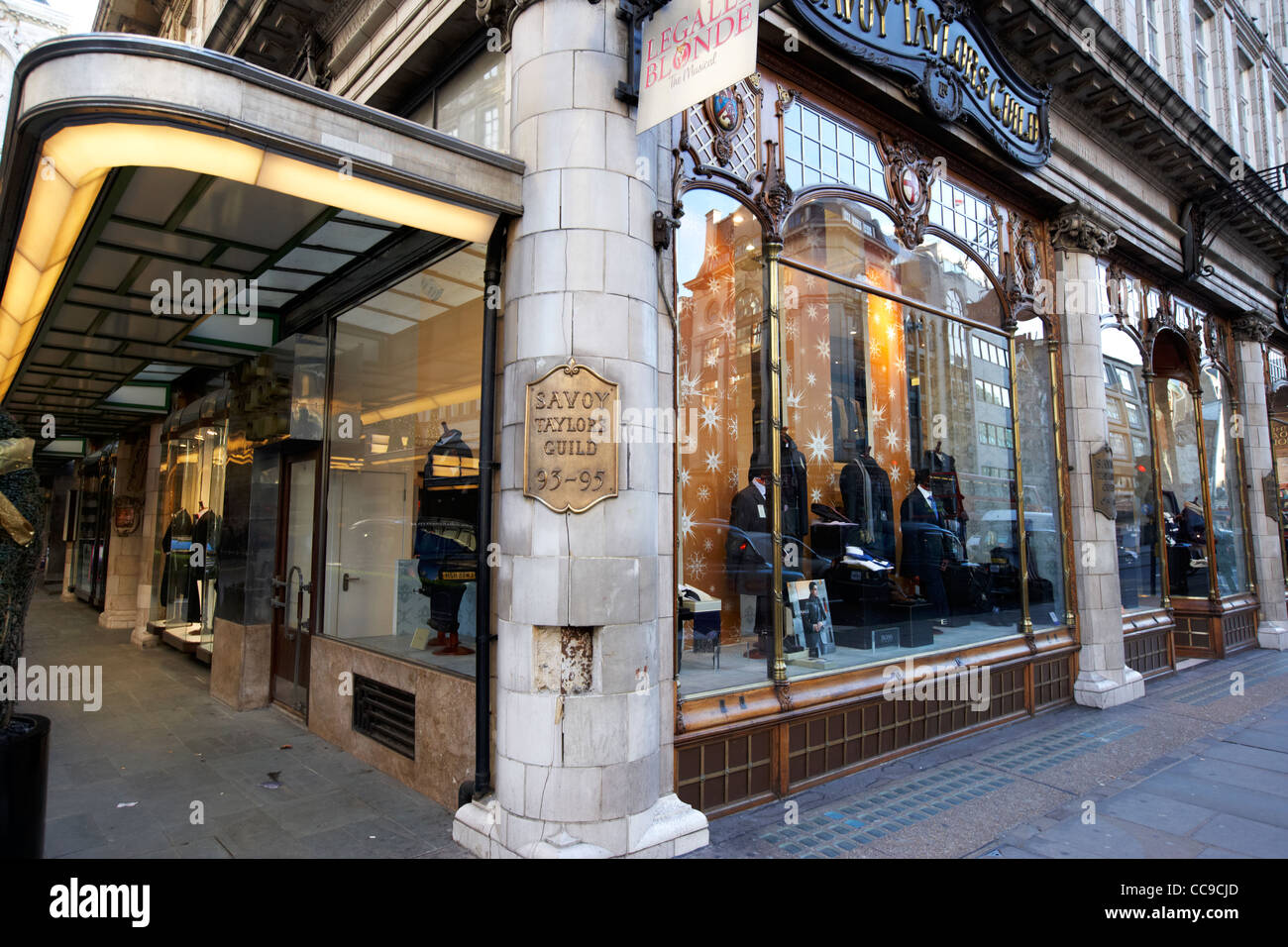 Le Savoy taylors guild the strand London England uk united kingdom Banque D'Images