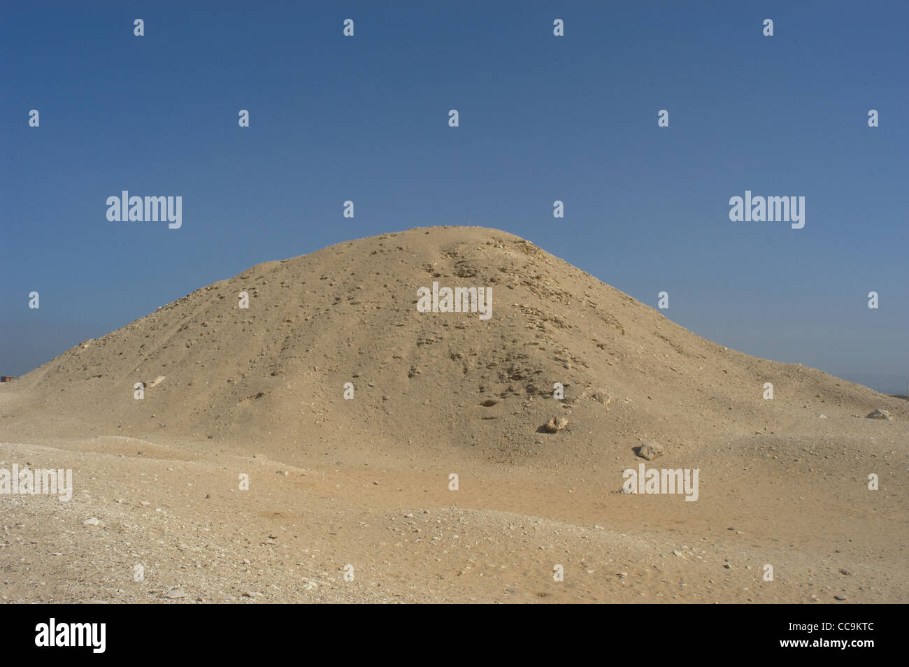 Pyramide de Téti (2301-2291 BC). 6ème dynastie. Vieux Royaume. De l'extérieur. Saqqara. L'Égypte. Banque D'Images