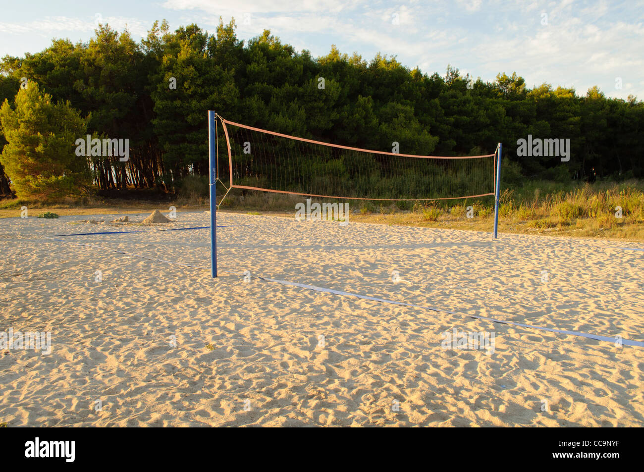 Beach-volley Banque D'Images