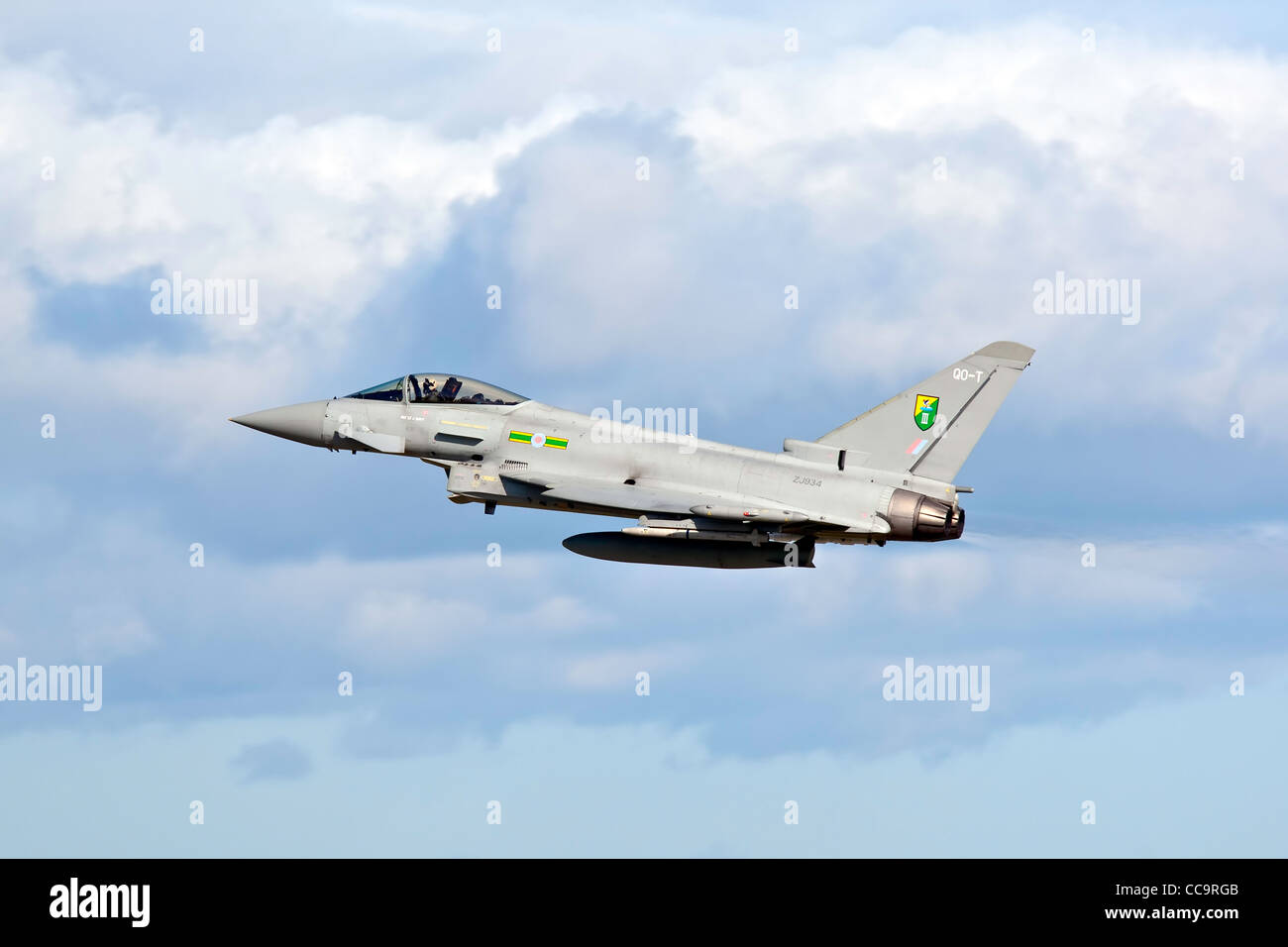 Typhoon Jet Fighter Banque D'Images