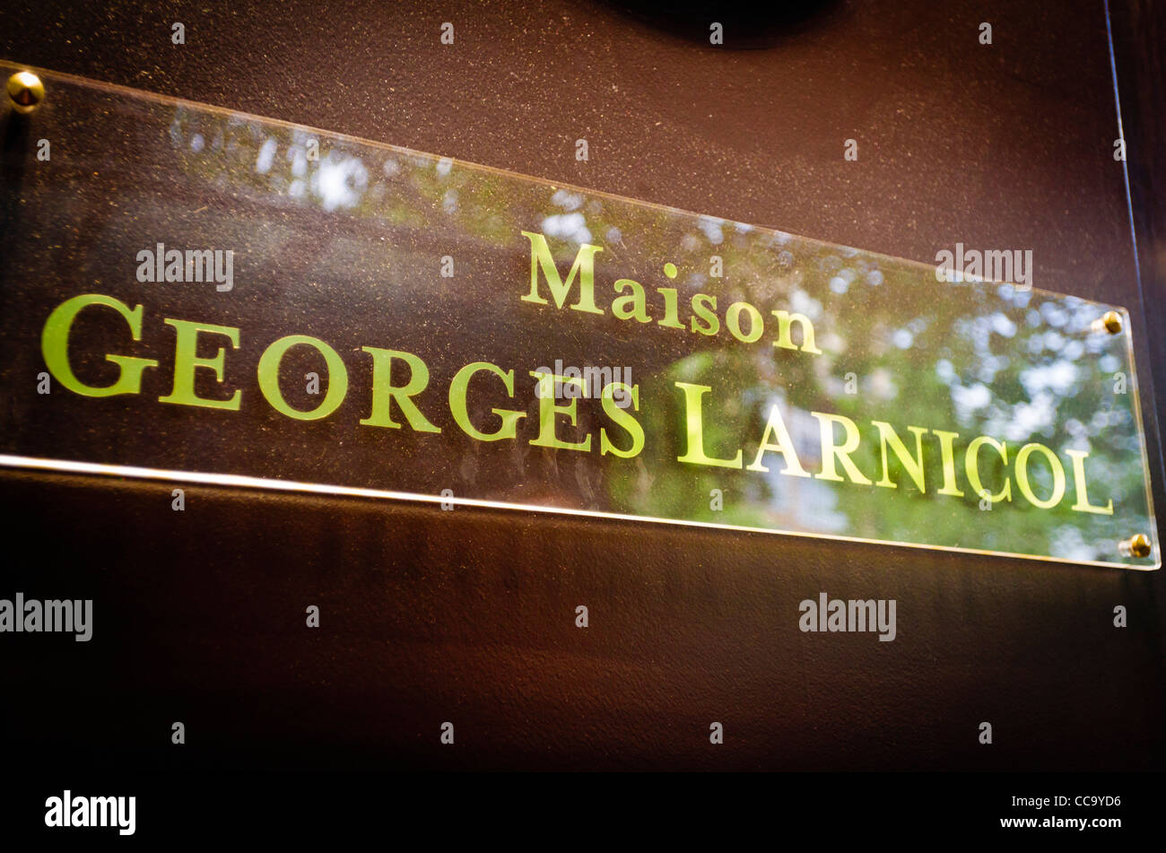 Georges Larnicol Chocolatier, Paris, France Banque D'Images