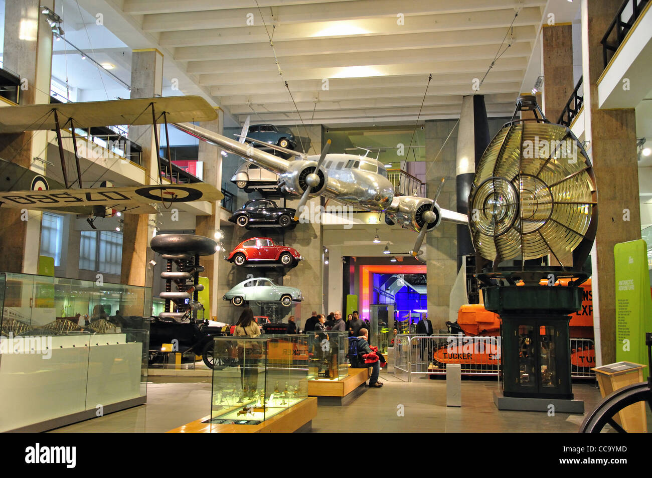 "Rendre le monde moderne' exposition au Science Museum, Exhibition Road, Kensington, Londres, Angleterre, Royaume-Uni Banque D'Images