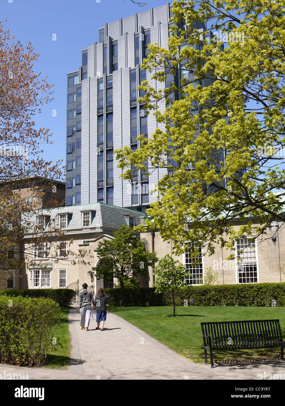 Campus de l'Université de Toronto résidence étudiante Banque D'Images