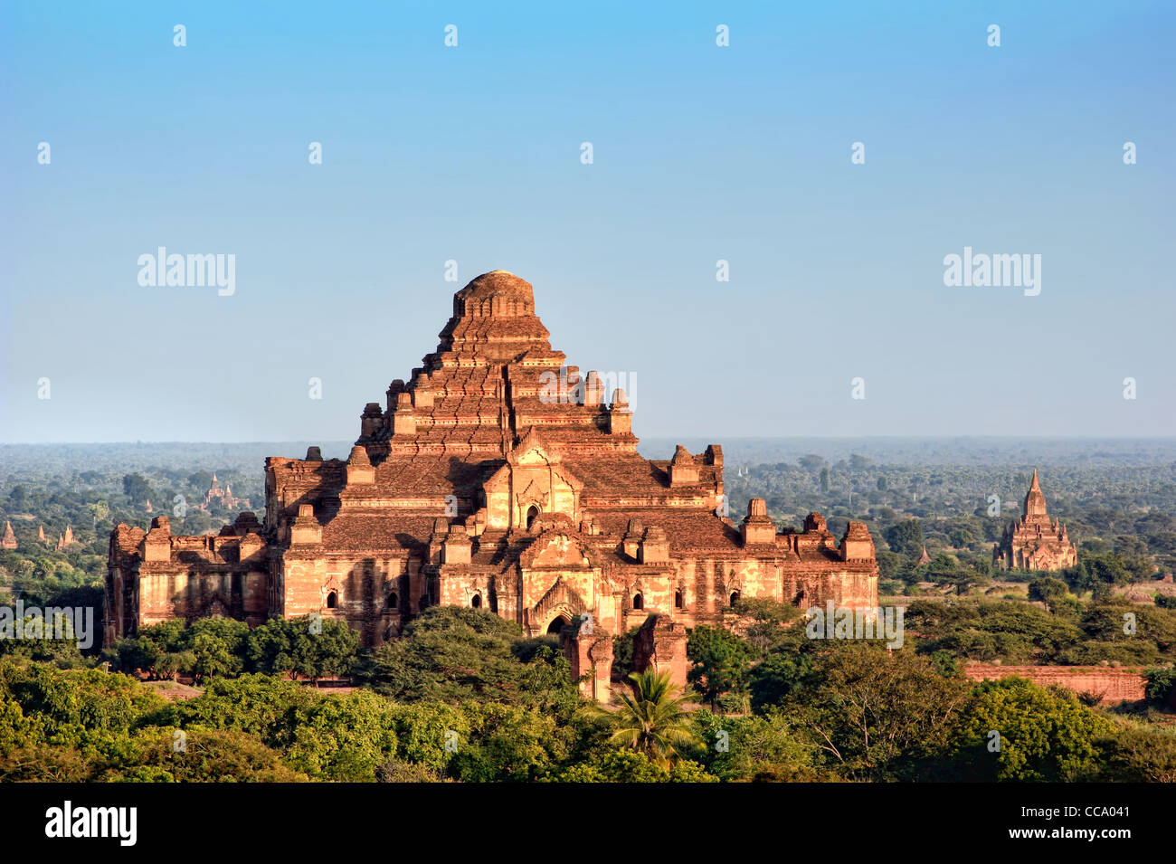 La mauvaise chance, temple Dhammayangyi Pahto, Bagan (Pagan), le Myanmar (Birmanie) Banque D'Images