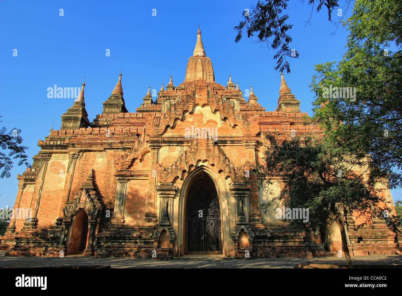Pahto Sulamani (pagode), Bagan (Pagan), le Myanmar (Birmanie) Banque D'Images