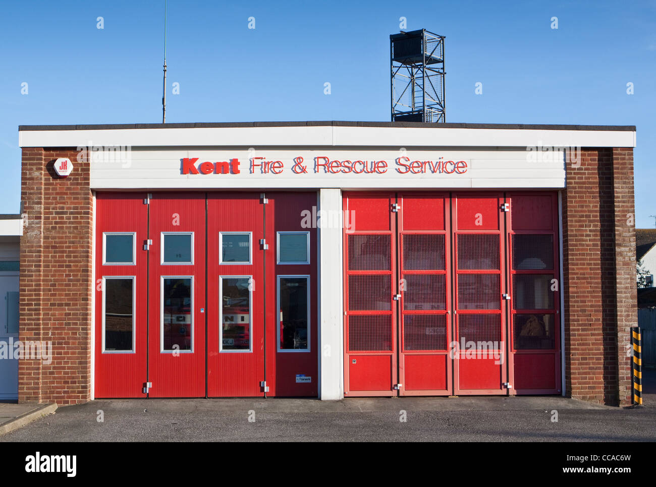 Kent Station d'incendie et de sauvetage Hythe Kent Banque D'Images