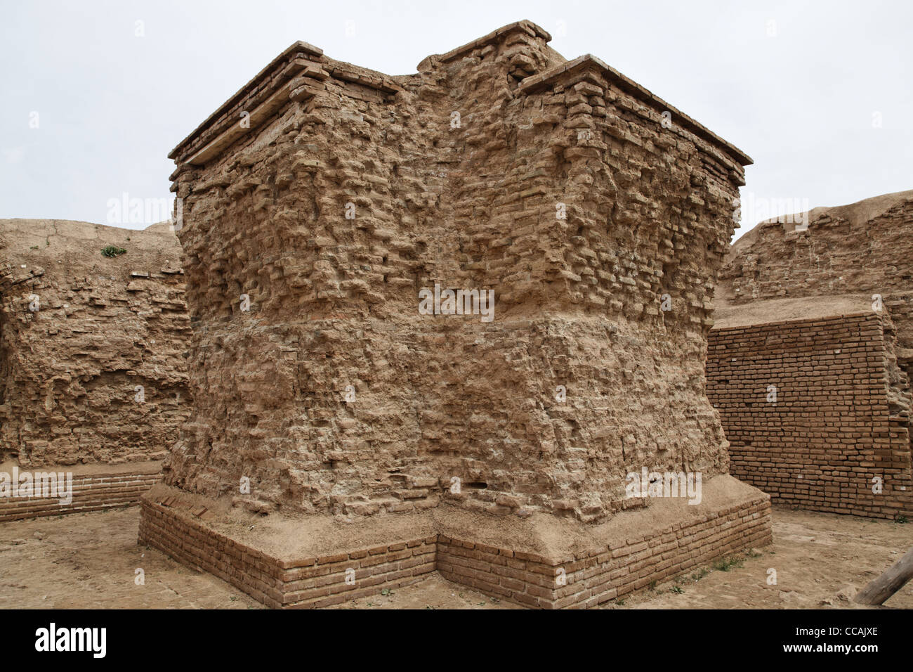 Le trône de Salomon, l'Azerbaïdjan, l'Iran Banque D'Images