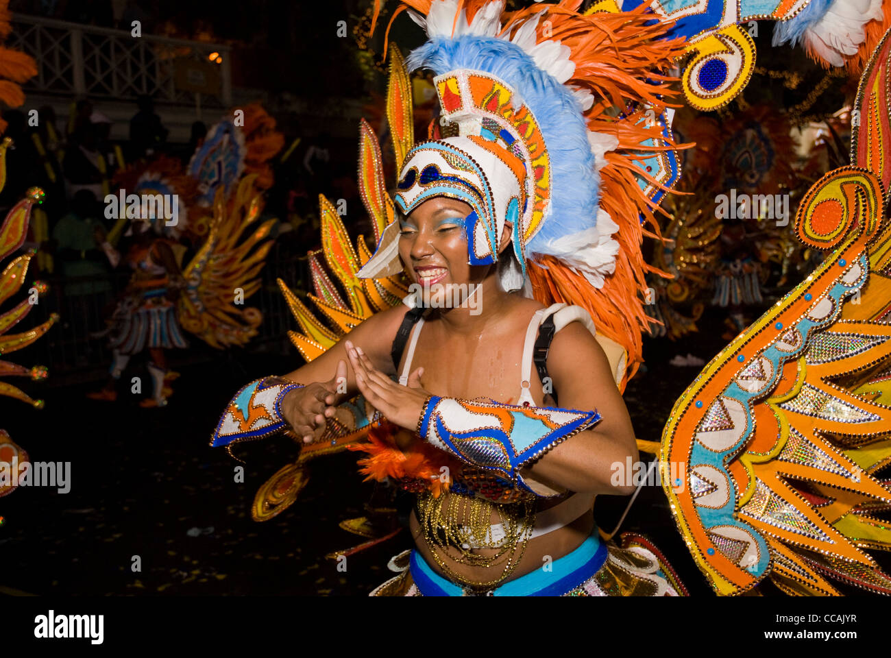Junkanoo, Boxing Day Parade 2011, Valley Boys, Nassau, Bahamas Banque D'Images