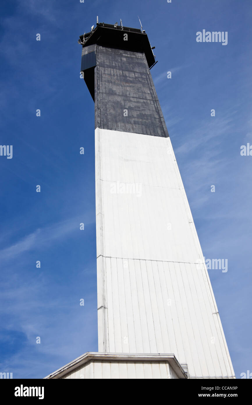 Le phare de charleston situé sur Sullivan's Island Banque D'Images