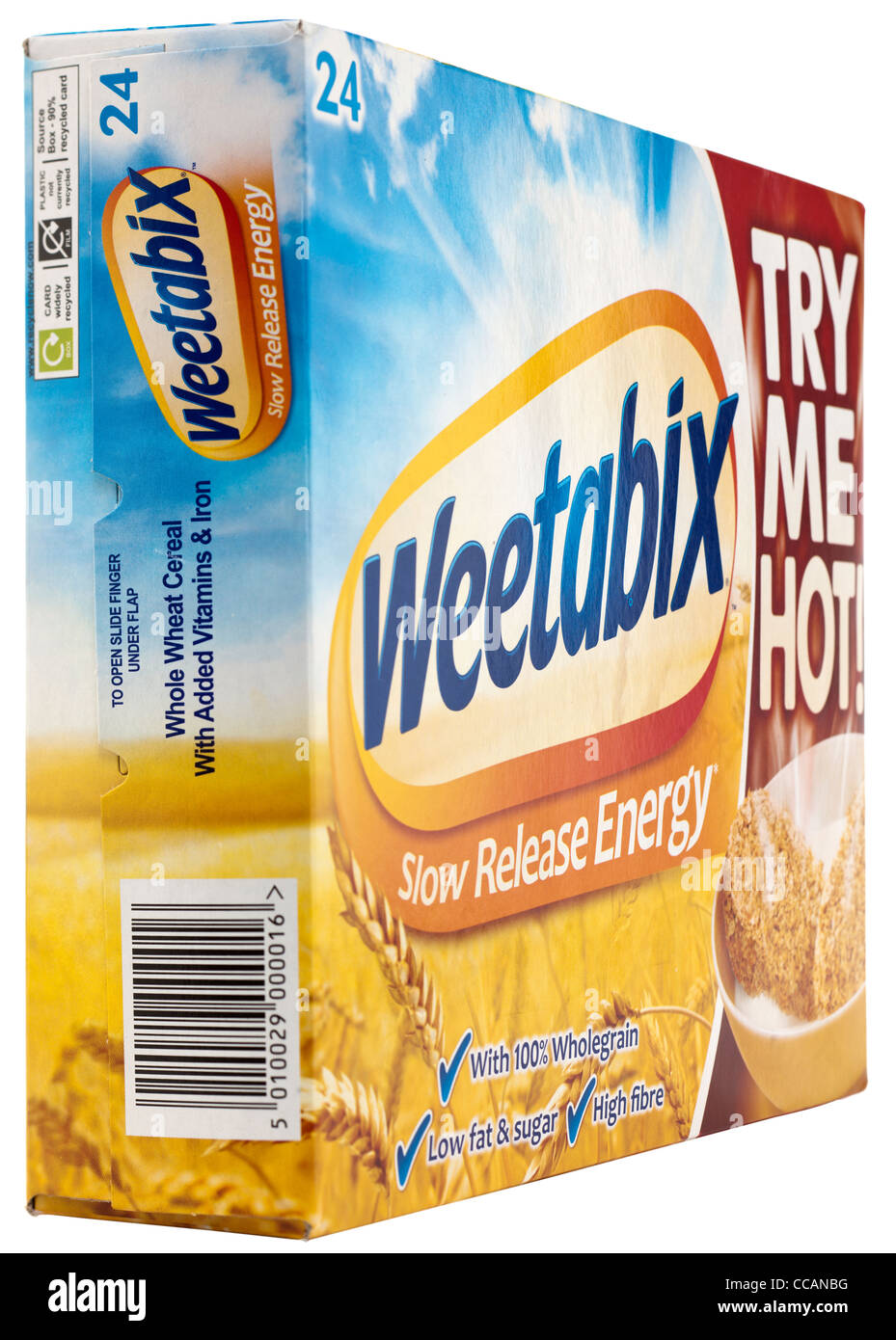 Boîte de 24 biscuits céréales Weetabix Banque D'Images