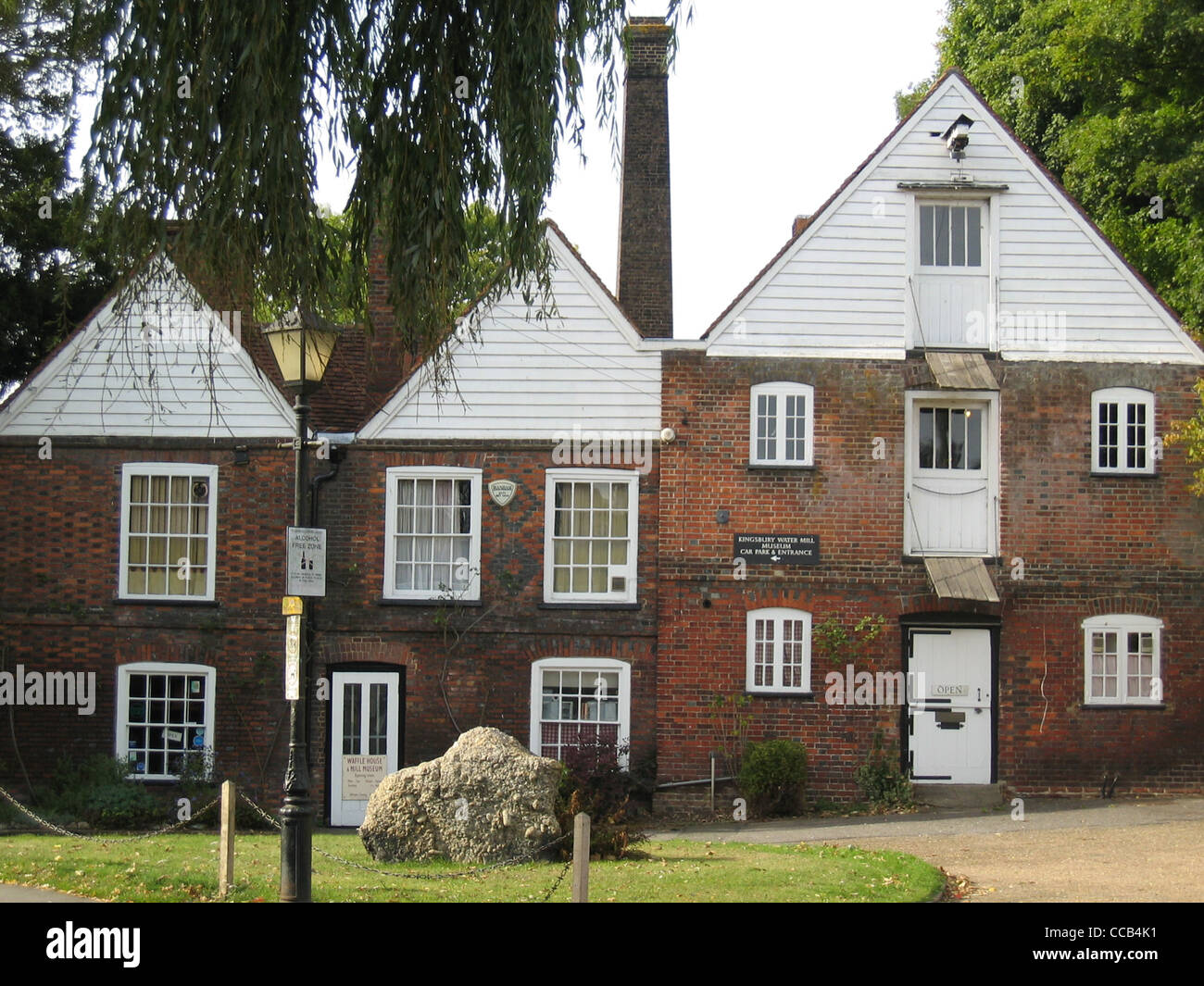Kingsbury Water Mill Museum. St Albans, Hertfordshire, Angleterre, Royaume-Uni. Banque D'Images