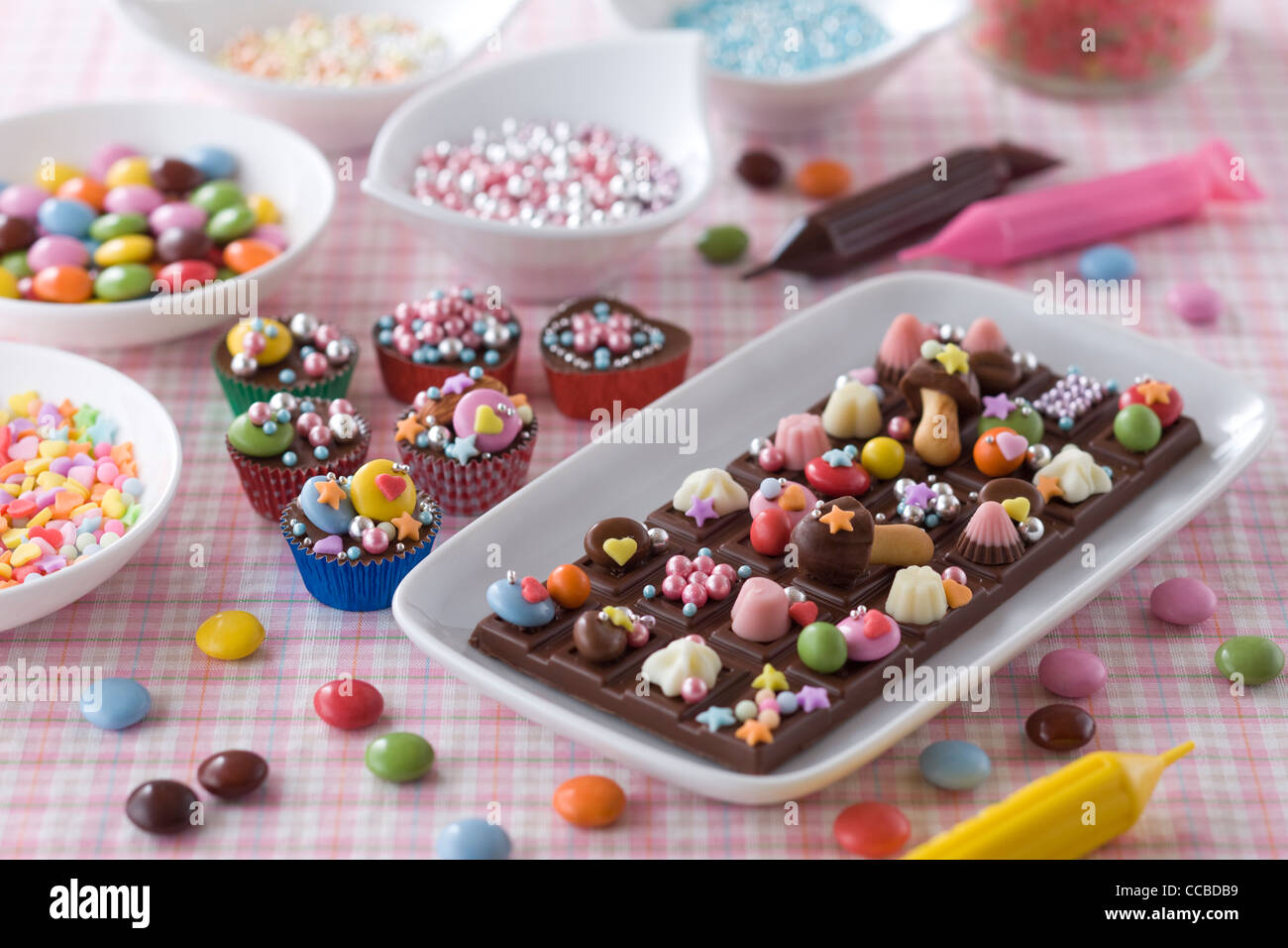 Déco-choco Banque D'Images