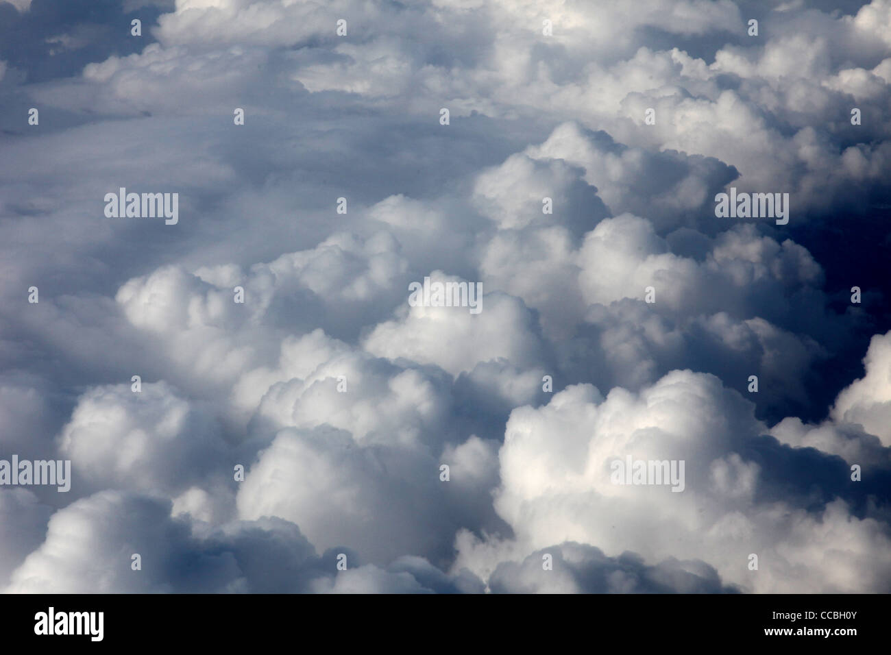 Photo de nuages d'avion Banque D'Images