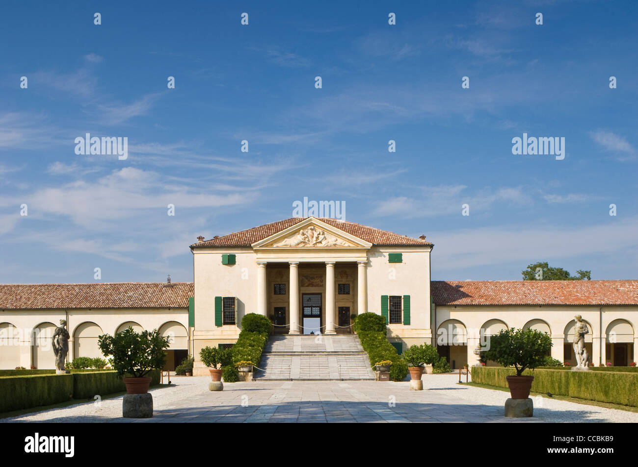 Villa Emo, fanzolo, italie Banque D'Images