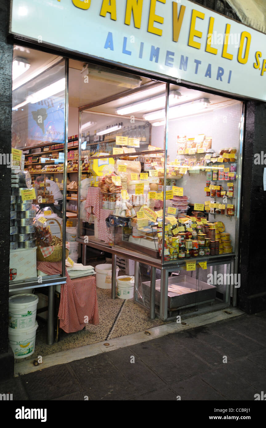 Via di Sottoripa street, Gênes, Italie, Europe, Ligury Banque D'Images