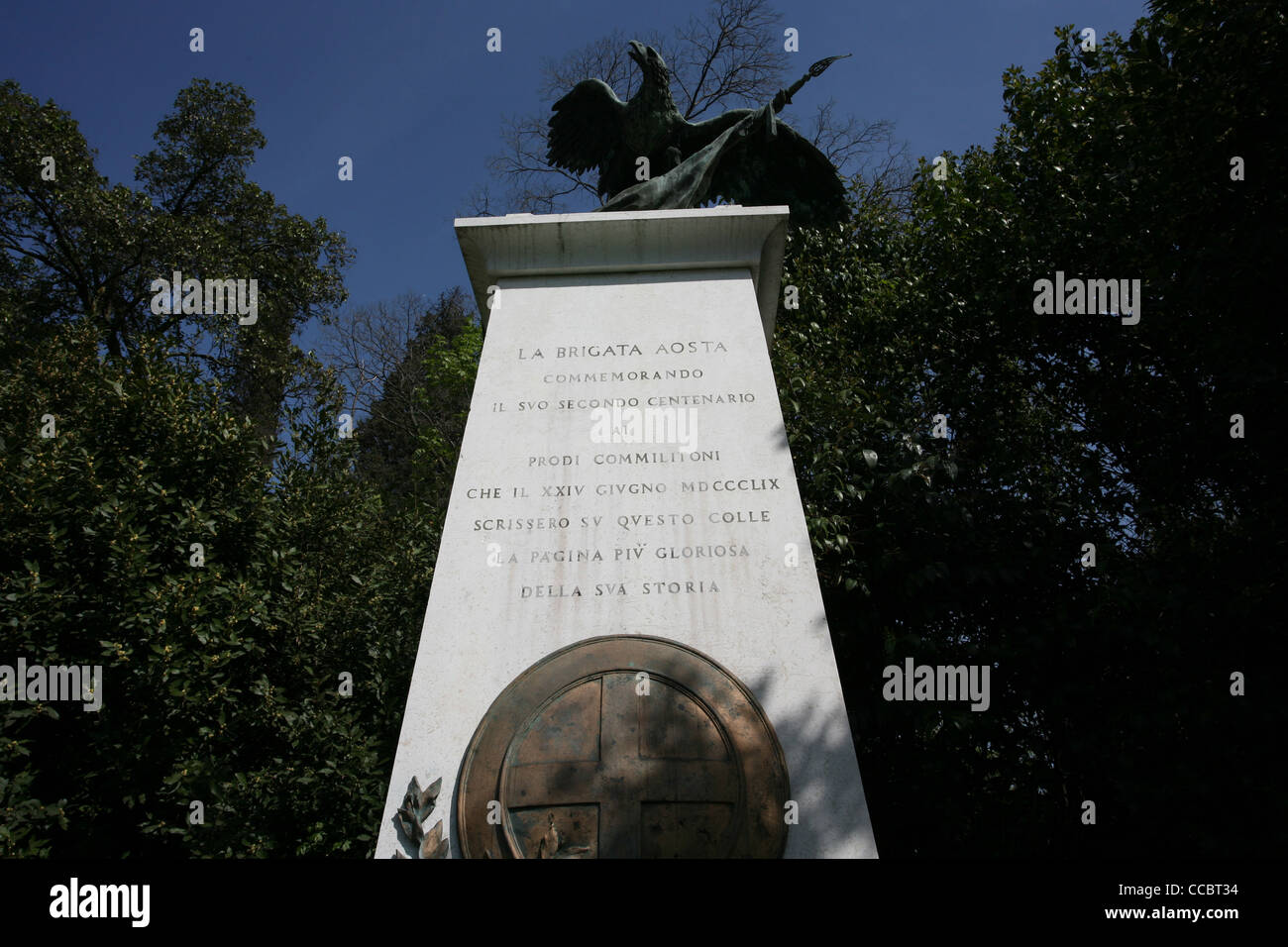 Ossario, San Martino della Battaglia, Lombardie, Italie, Europe Banque D'Images