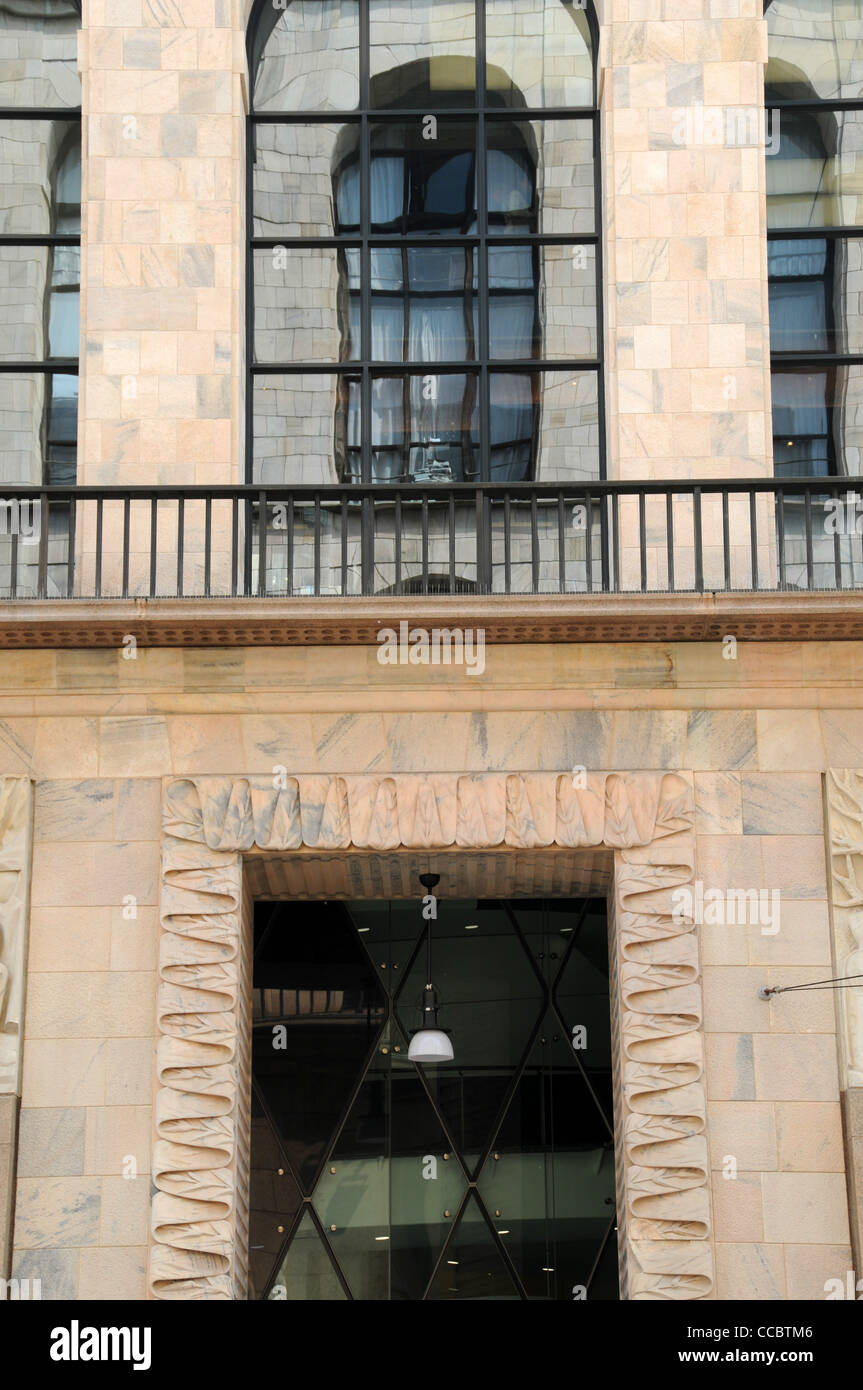 Arengario palace, Museo del Novecento, musée d'art moderne, Milan, Lombardie, Italie, Europe Banque D'Images