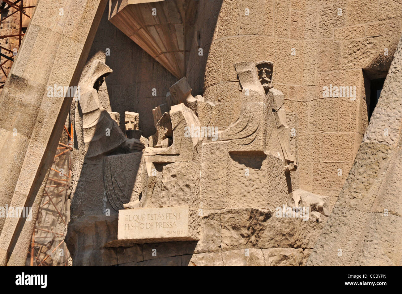 Sagrada familia sculptures detail Banque de photographies et d'images à  haute résolution - Alamy