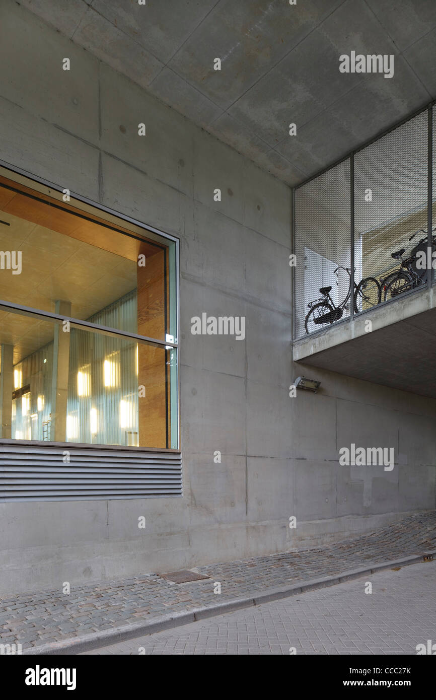 Le Kunsthal, OMA/Rem Koolhaas, Rotterdam aux PaysBas, 1992, détail de