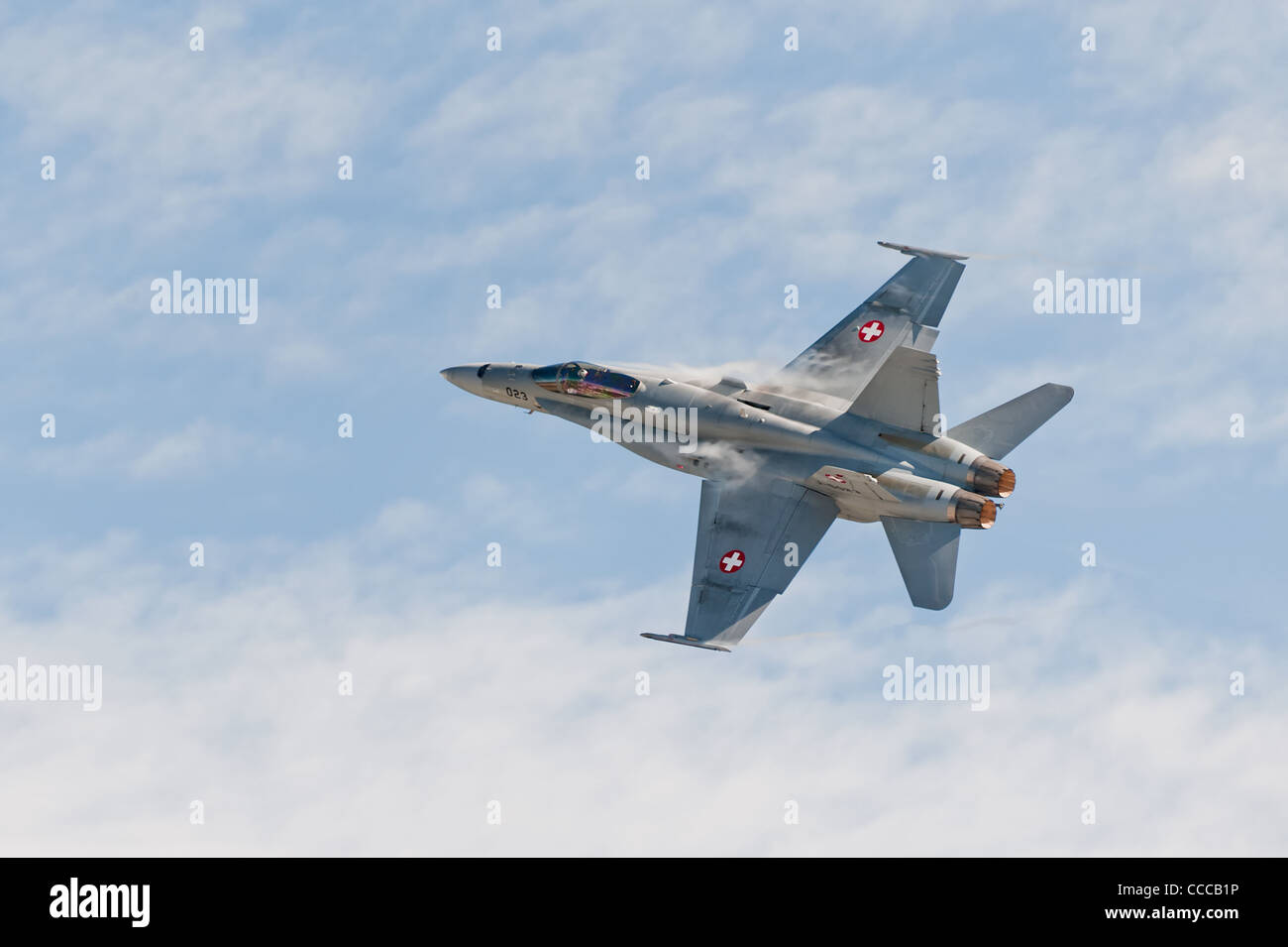 Swiss F/A-18 Hornet Banque D'Images