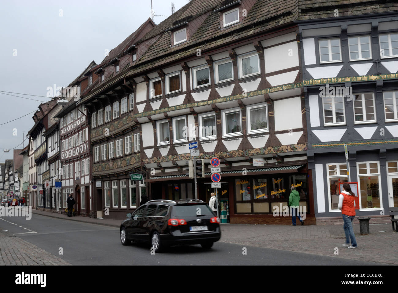 Hoxter Westphalie Allemagne Banque D'Images