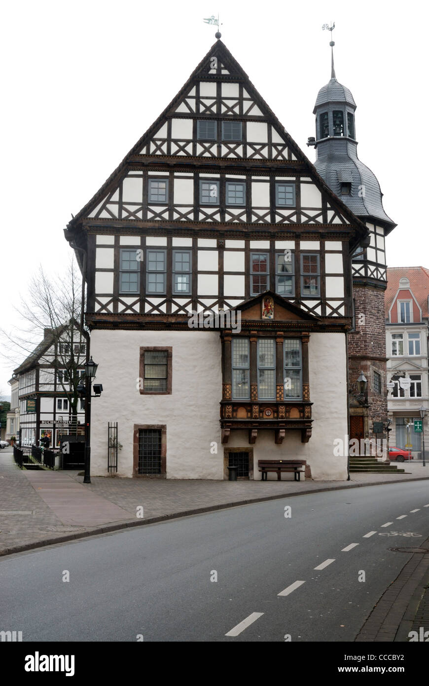 Hoxter Westphalie Allemagne Banque D'Images