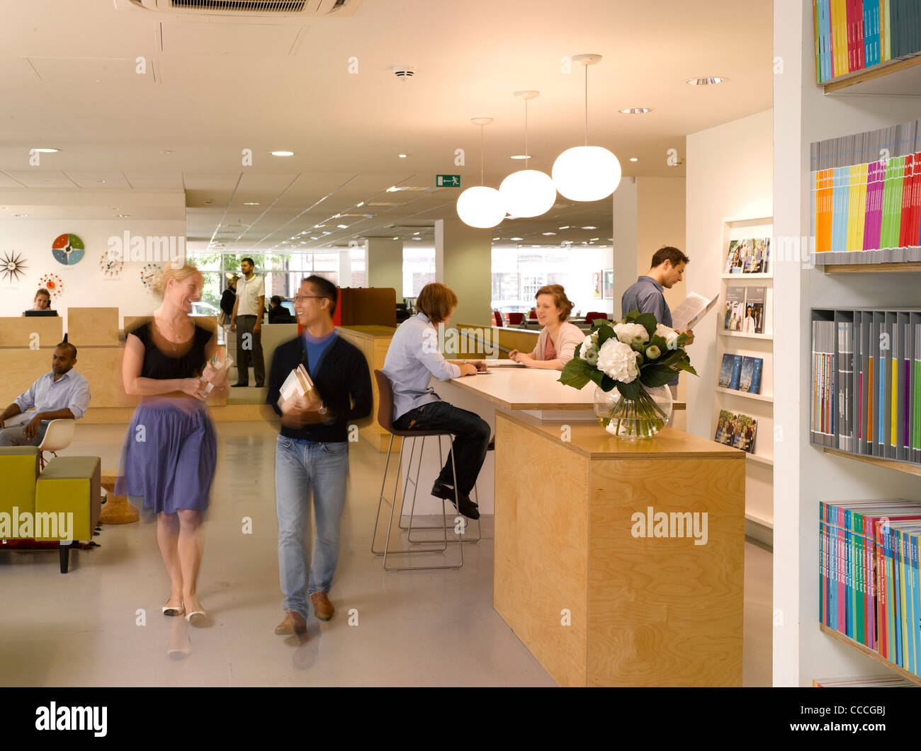 EF LANGUAGE CENTER, Londres, Royaume-Uni, 2010 Banque D'Images