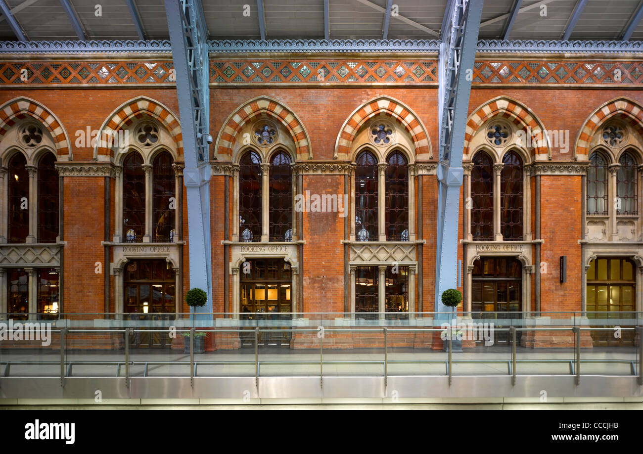 Le St Pancras Chambers comprend le développement d'un vaste et délicate rénovation de St Pancras Chambers et une nouvelle marque Banque D'Images