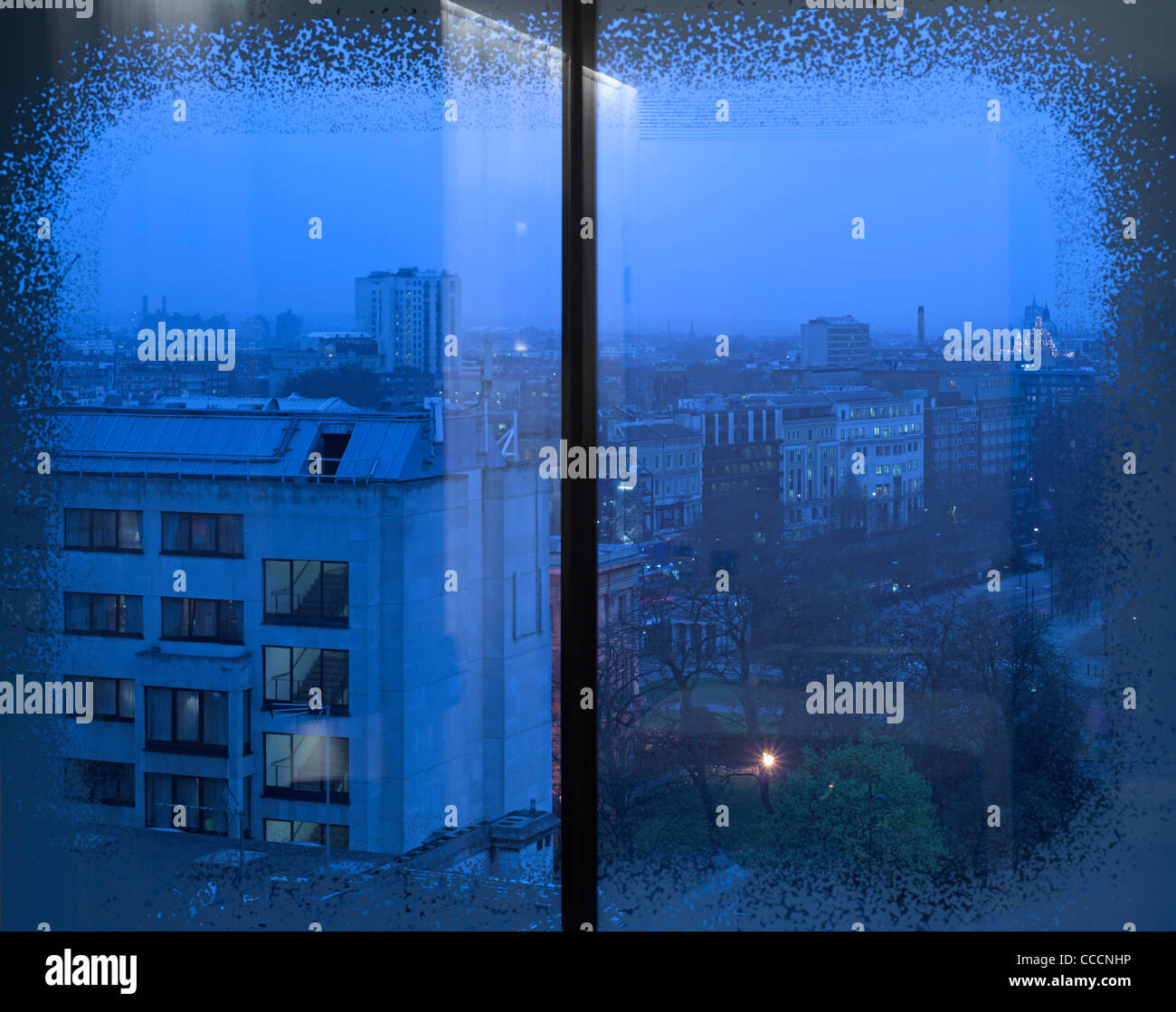 Le Spa, qui occupe la totalité du dixième étage, est réalisée par Eric Parry comme le couronnement du nouvellement transformé Banque D'Images