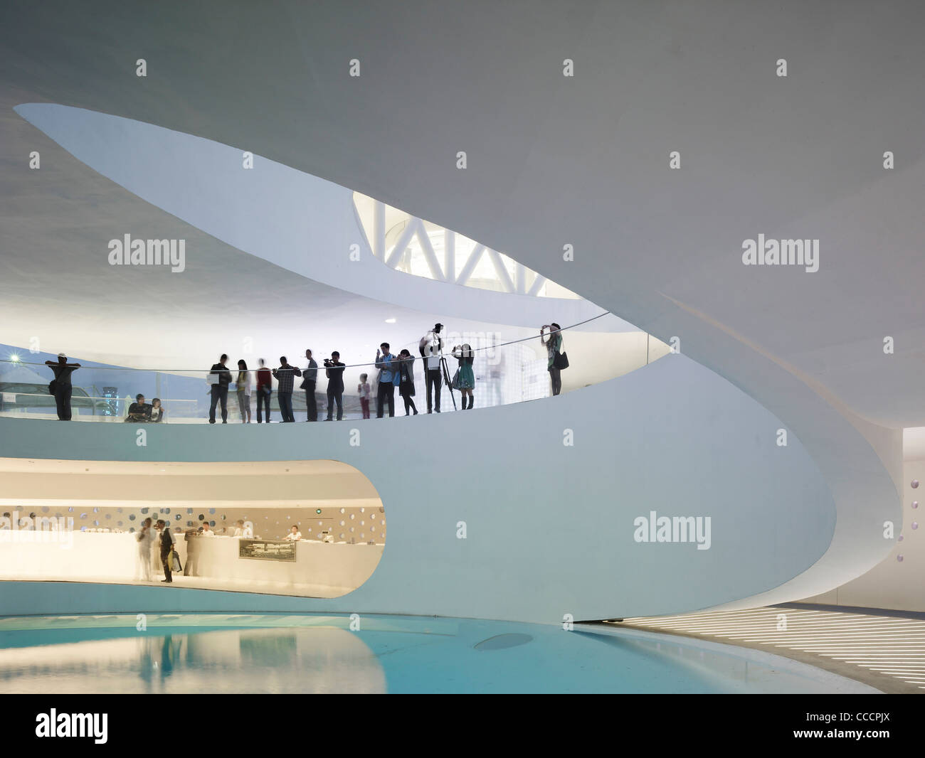 Le pavillon national danois mettra en valeur la durabilité sur le climat et l'énergie ainsi que des solutions d'Architecture et Design. Banque D'Images