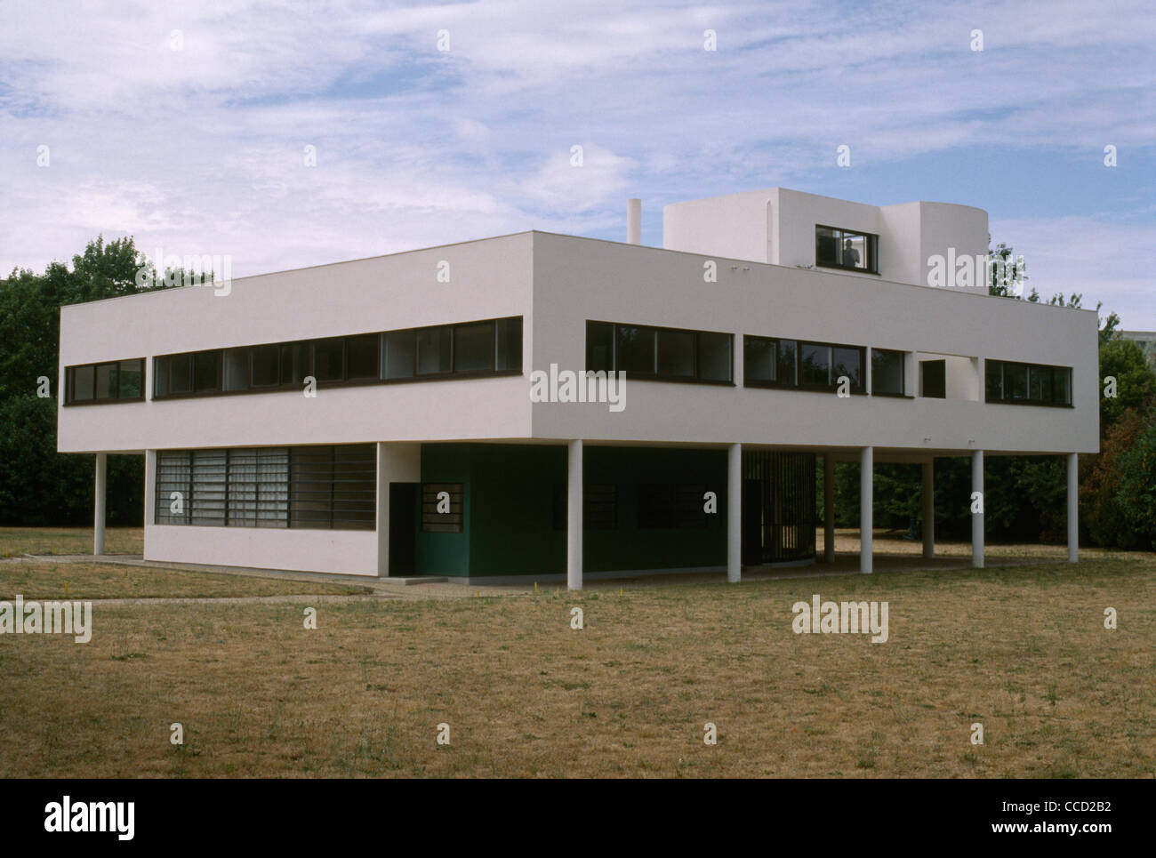 VILLA SAVOYE EXTERIOR Banque D'Images