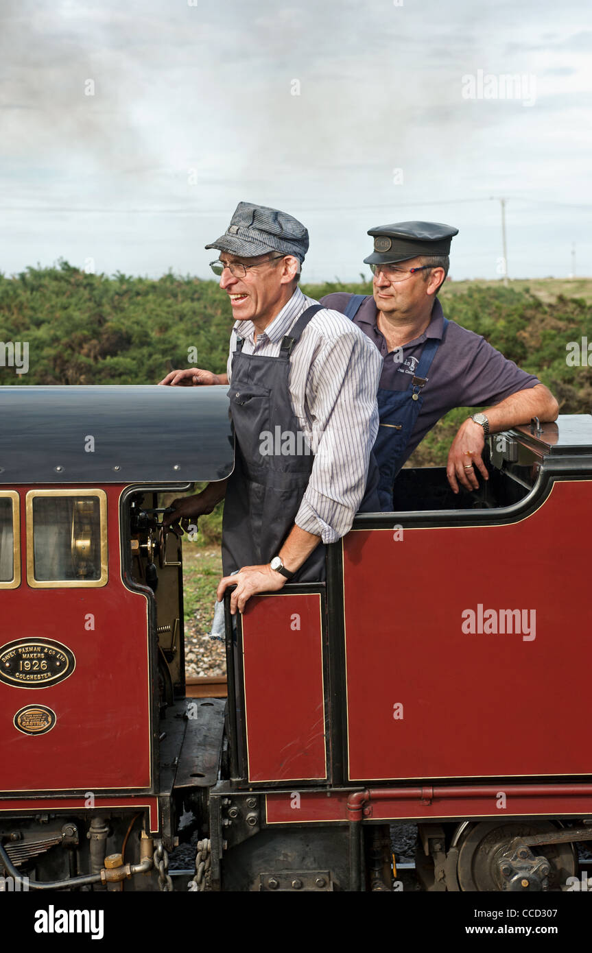 Romney, Hythe et Dymchurch light railway Banque D'Images