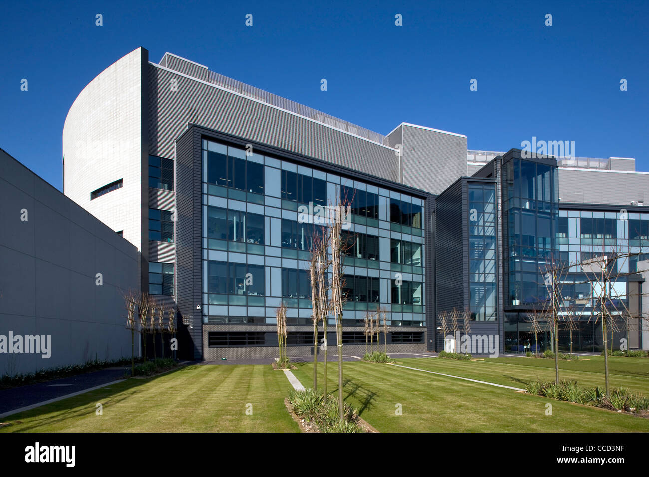 Le Li Ka Shing Carter Central Cancer Research UK Cambridge Research Institute a été achevé en 2006. Banque D'Images