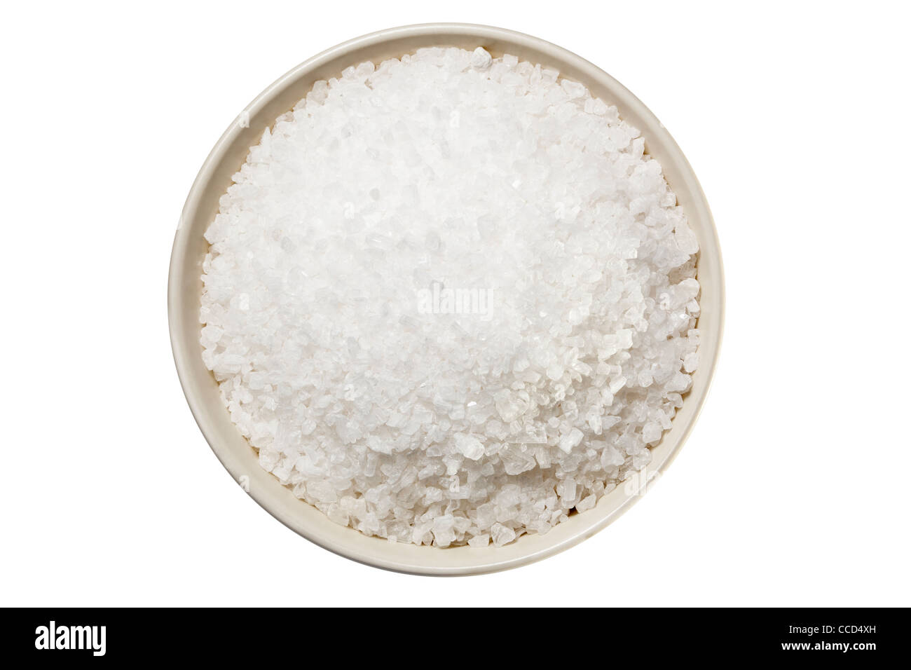 Les granules de sel de mer Banque D'Images