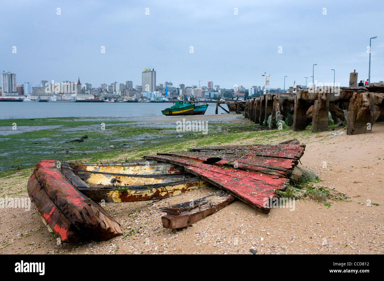 Katembe bay harbor, Maputo, Mozambique, Afrique du Sud Banque D'Images