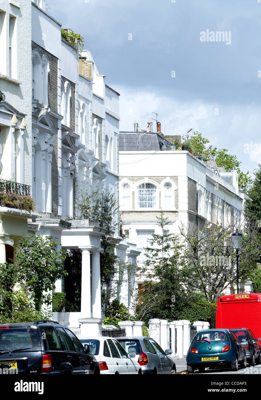 Maison privée dans l'ouest de Londres. La rénovation, l'EXTENSION ET L'INTÉRIEUR INSOLITE PAR FOSTER LOMAS ARCHITECTES Banque D'Images