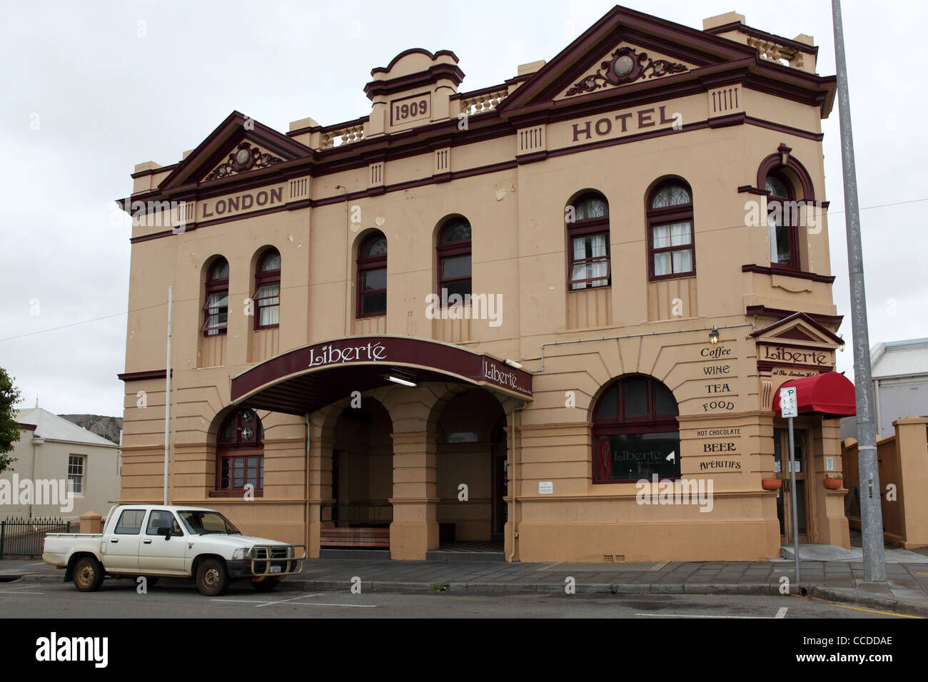 L'hôtel de Londres, Albany, Australie occidentale, Australie. Banque D'Images