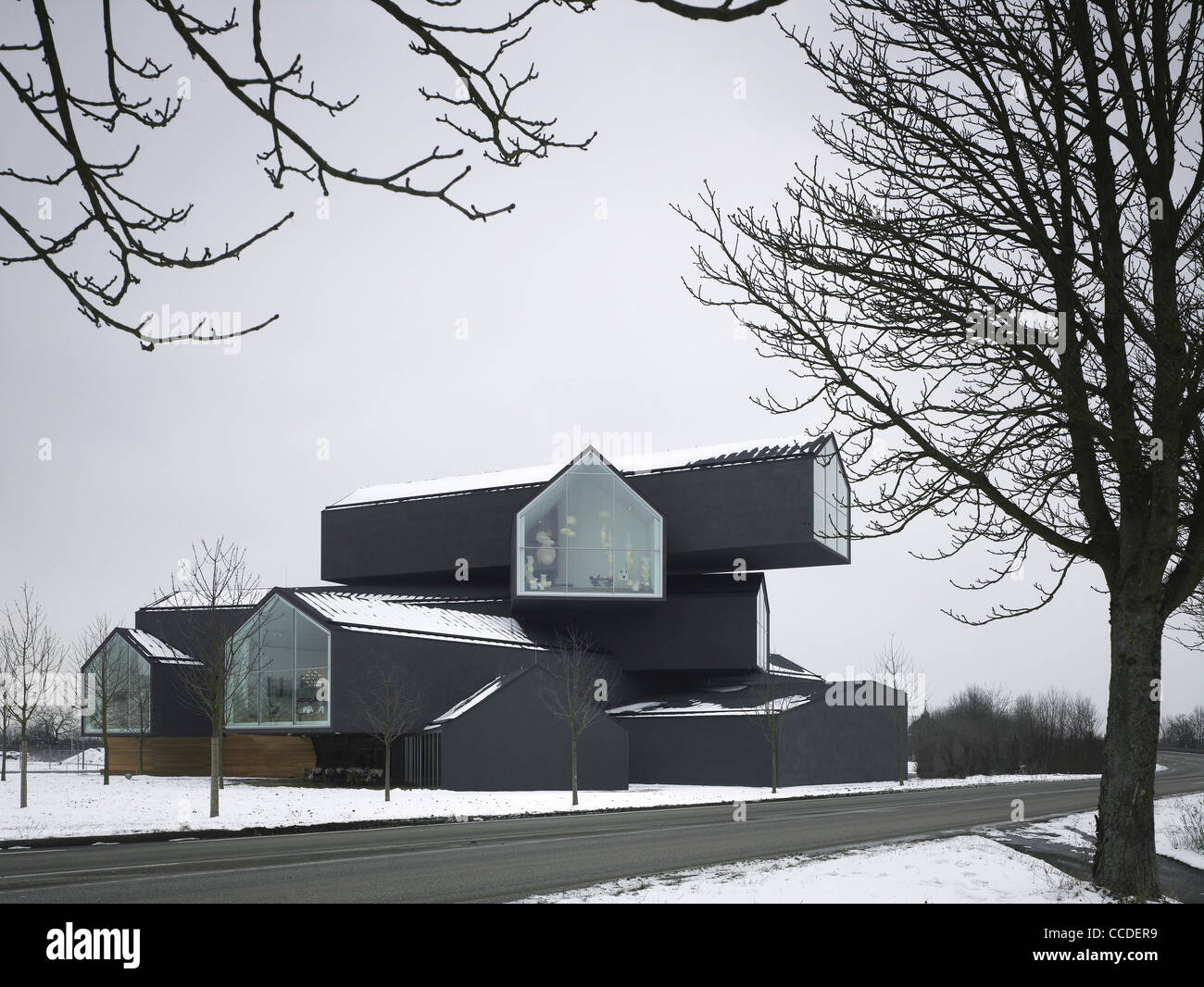 Vitra haus Herzog & de Meuron à Weil am Rhein Allemagne 2010 Banque D'Images