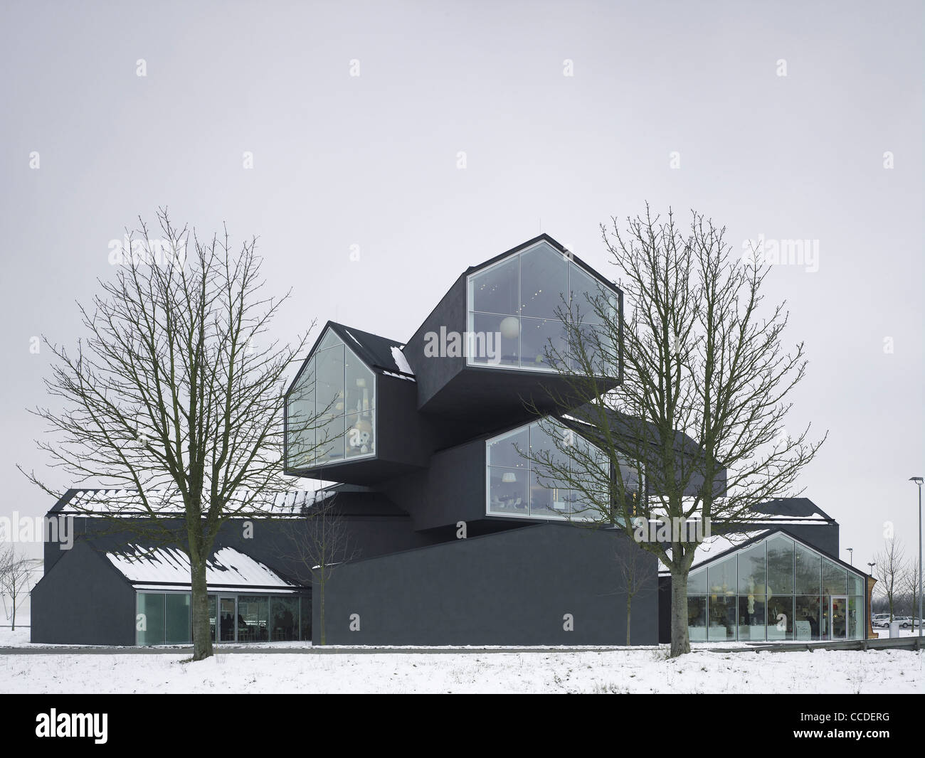 Vitra haus Herzog & de Meuron à Weil am Rhein Allemagne 2010 Banque D'Images